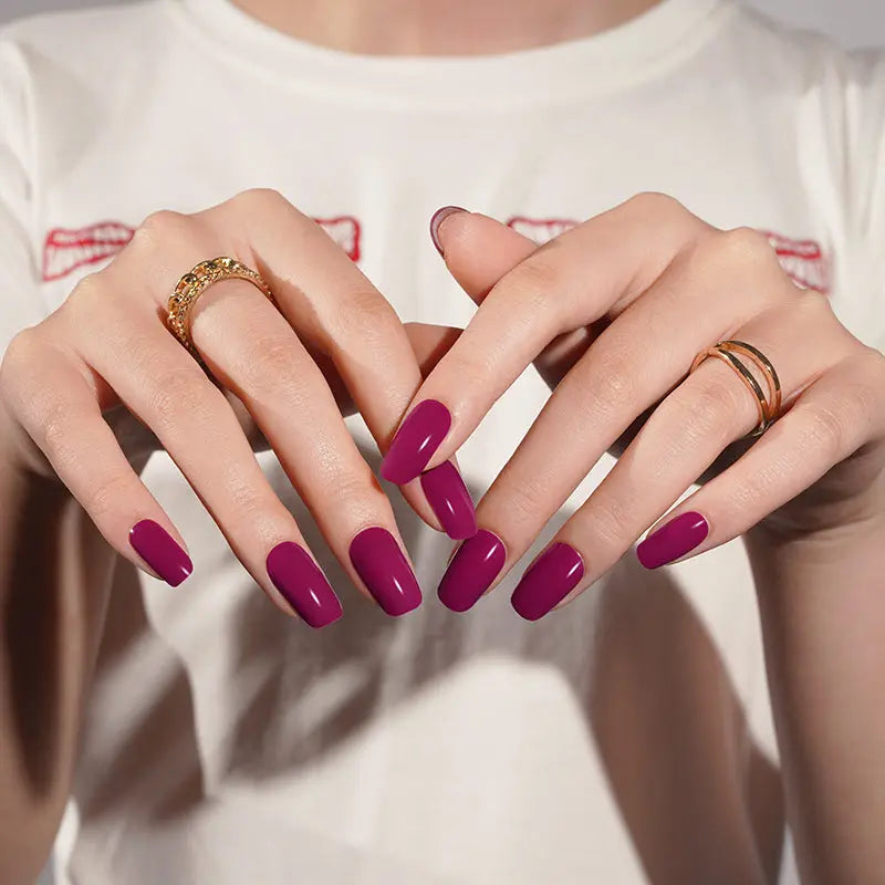 Classic Burgundy | Stickers de Gel