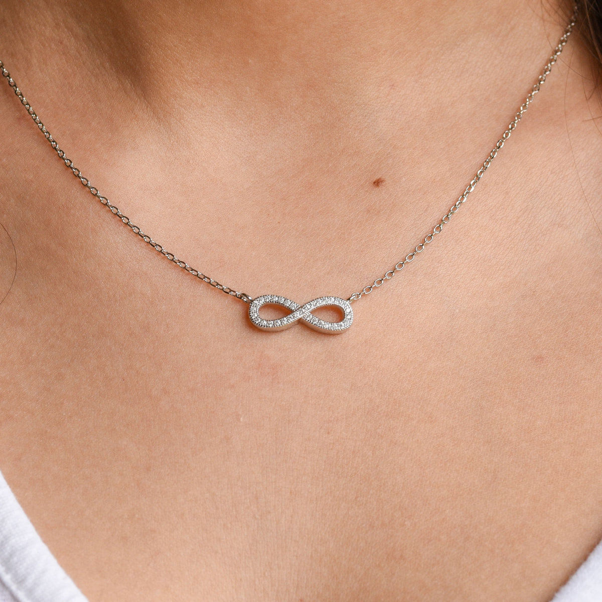Collar Infinito Plata
