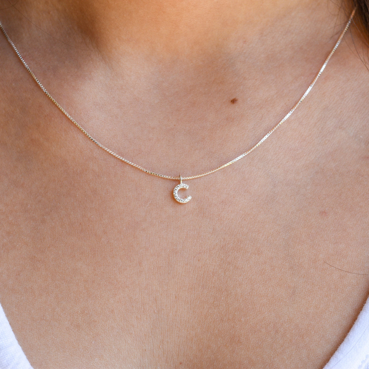 Collar Inicial con Circones