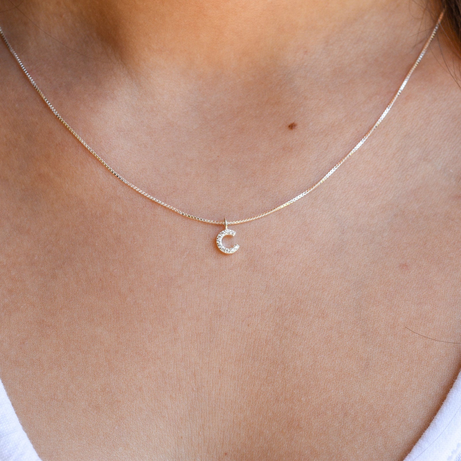 Collar Inicial con Circones