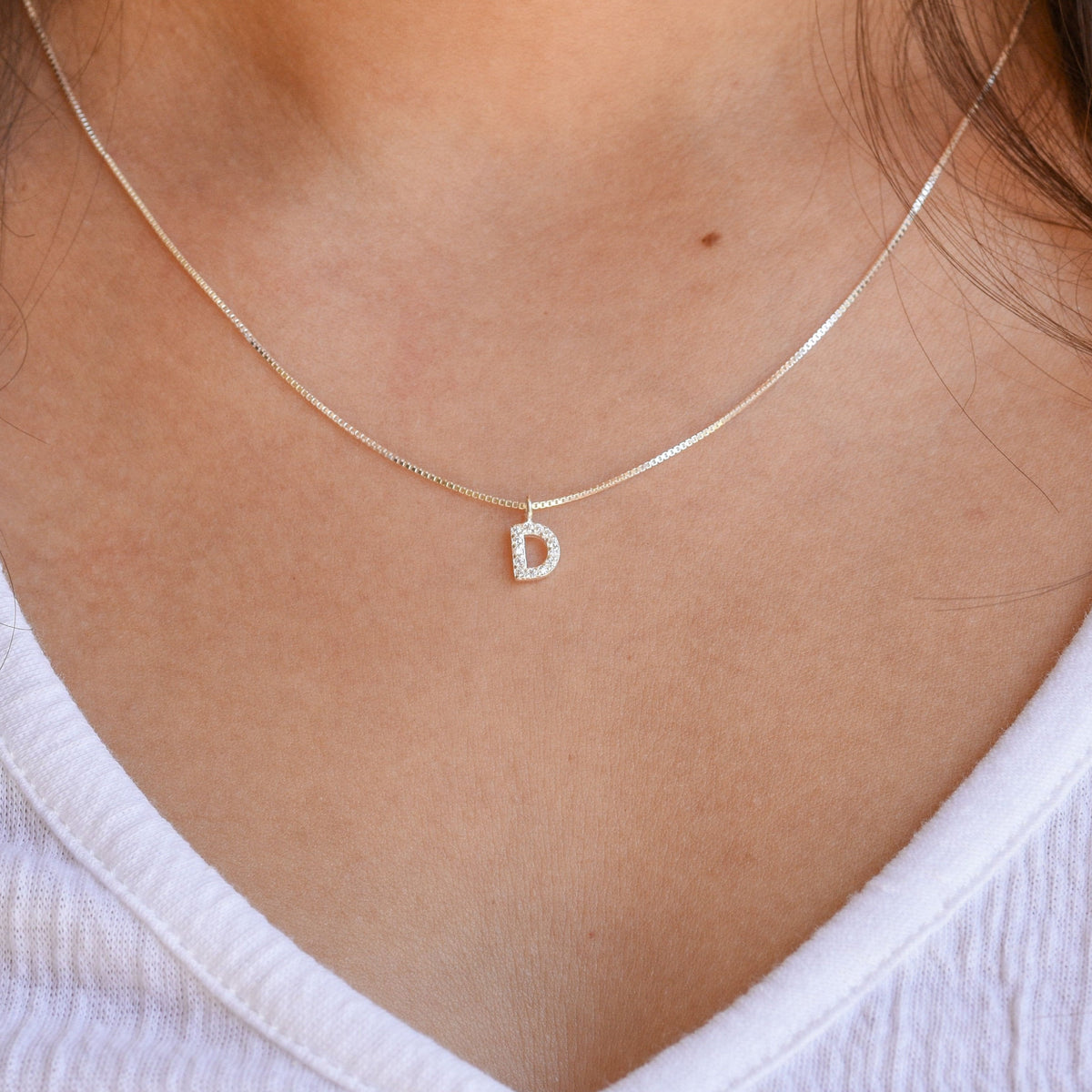 Collar Inicial con Circones