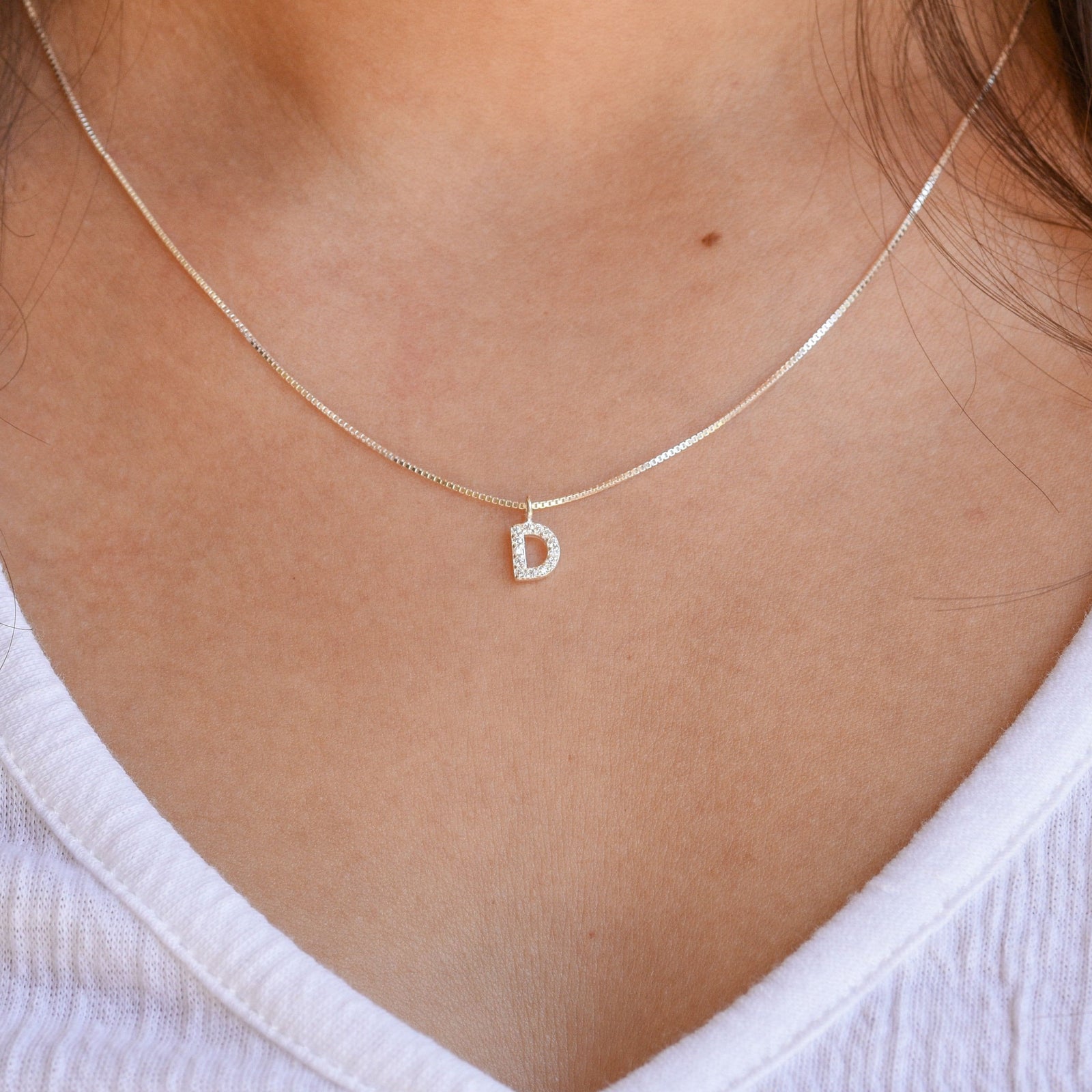 Collar Inicial con Circones