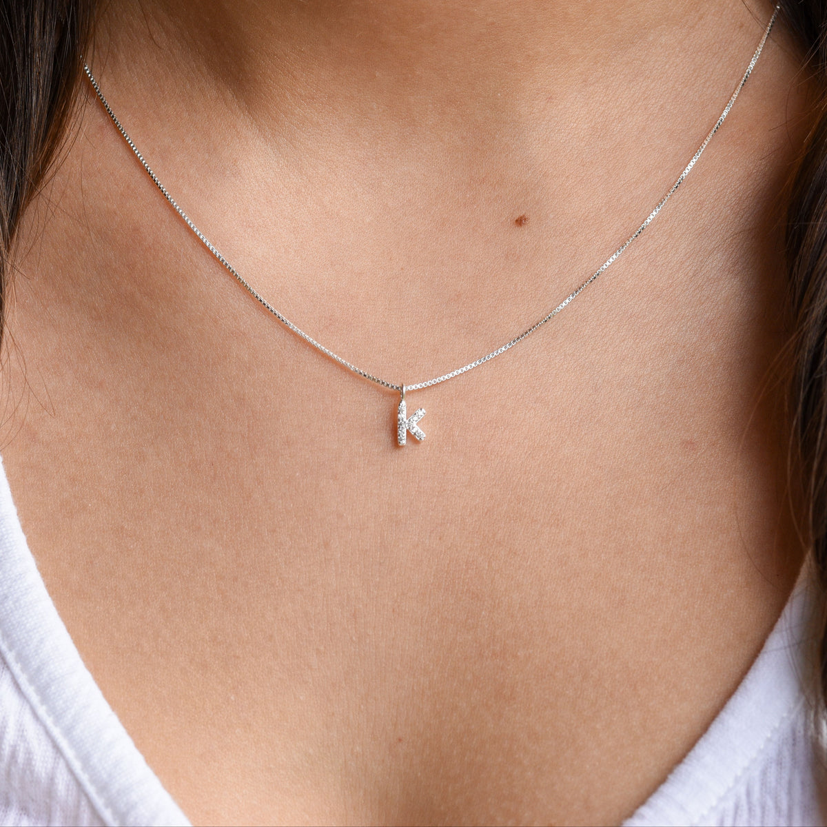 Collar Inicial con Circones