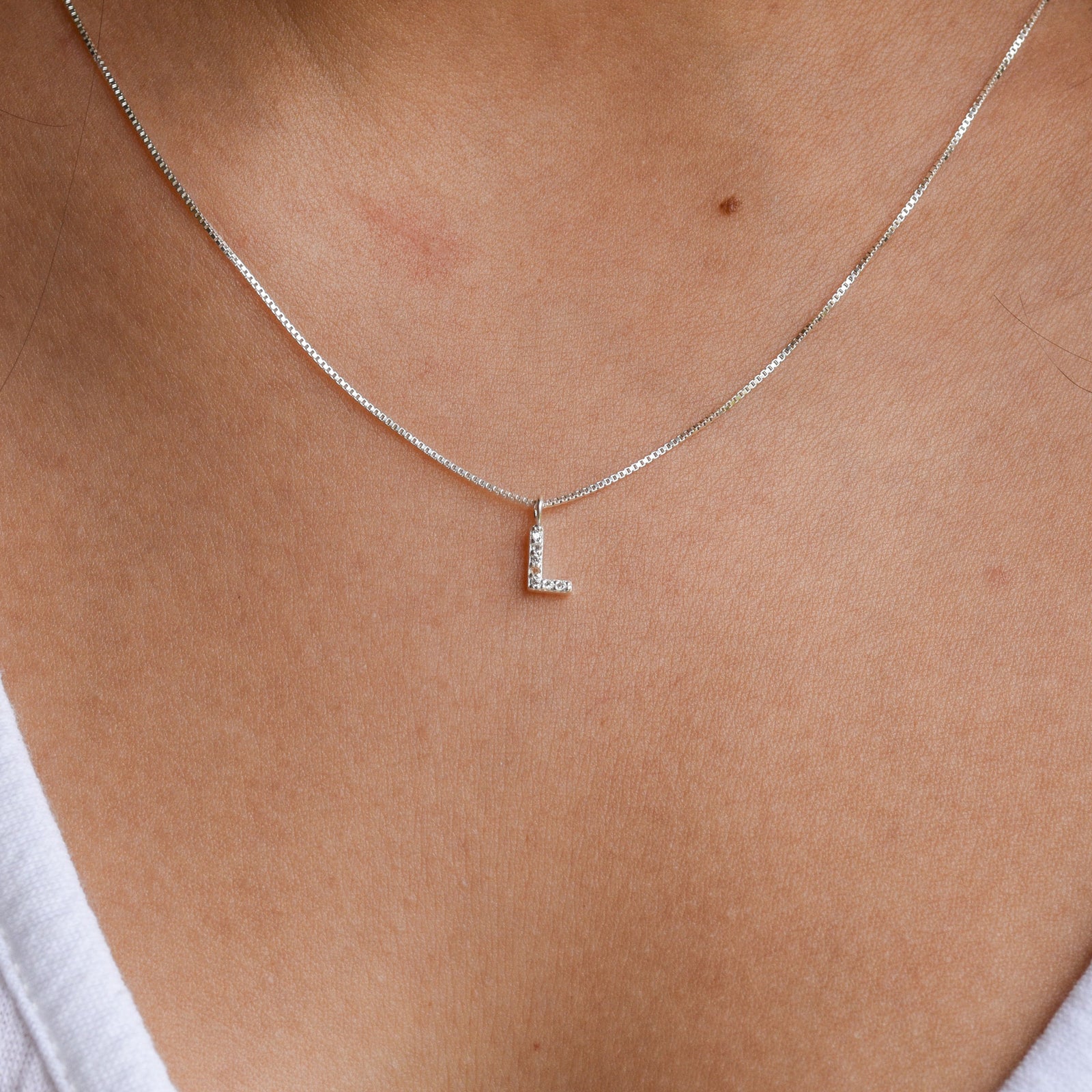 Collar Inicial con Circones