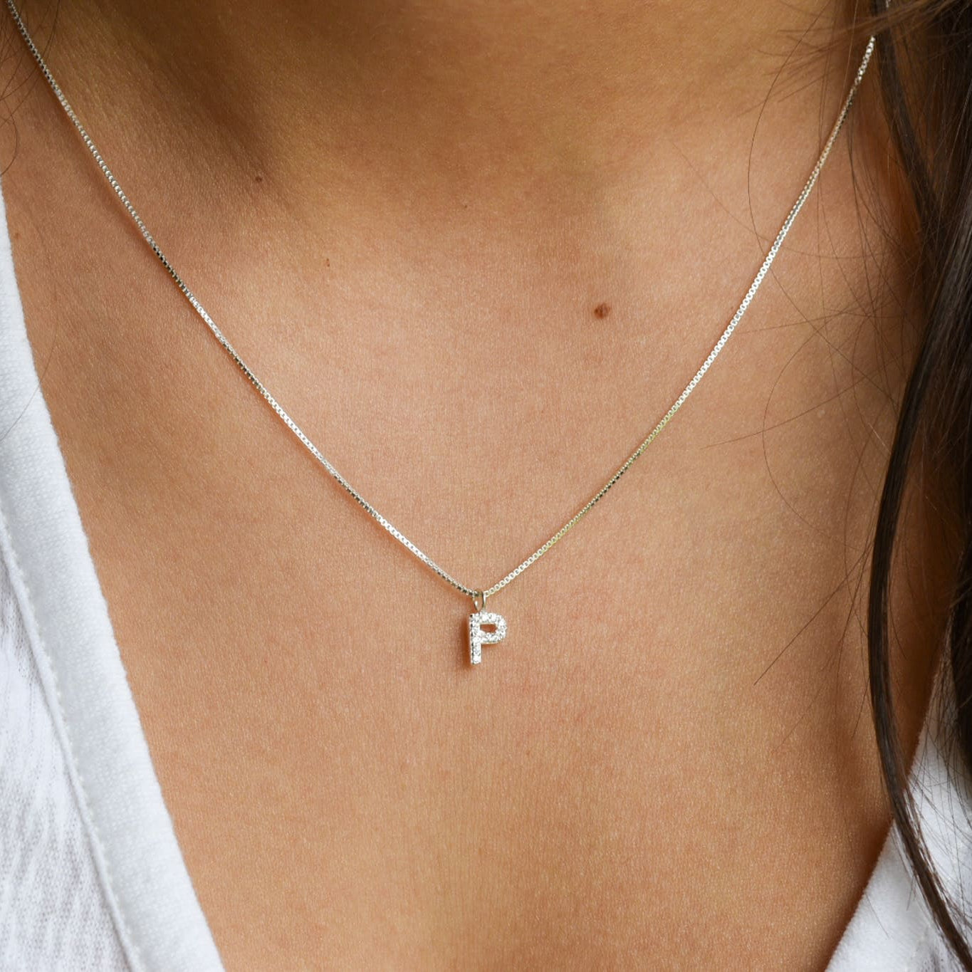 Collar Inicial con Circones