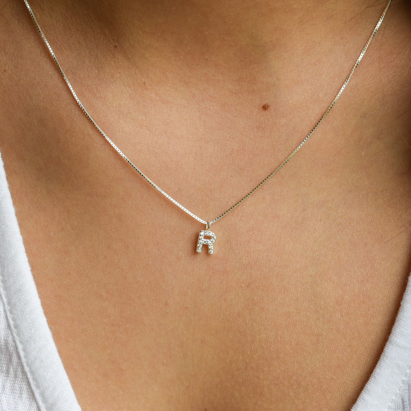 Collar Inicial con Circones