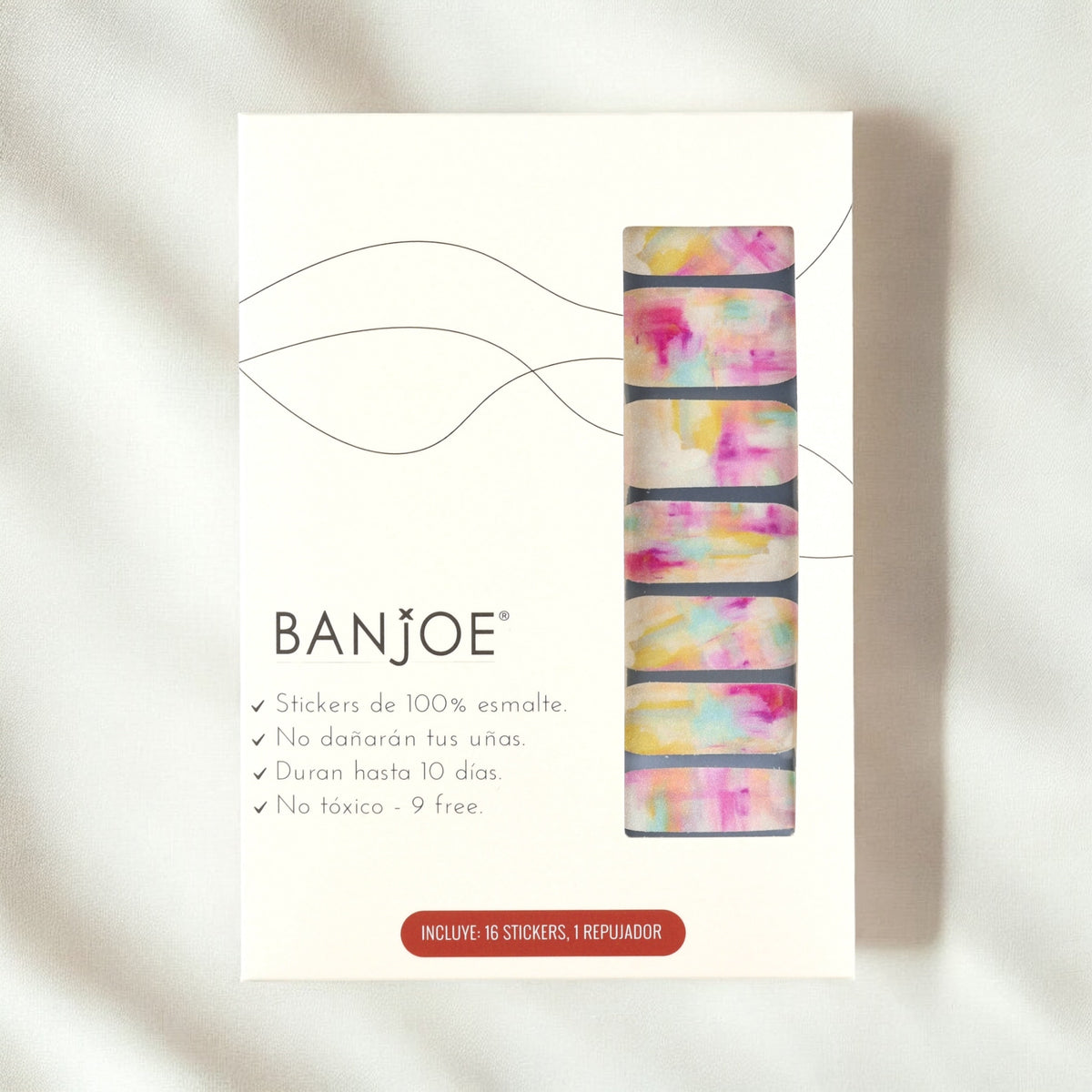 Turmalina Sandía | Stickers de Esmalte