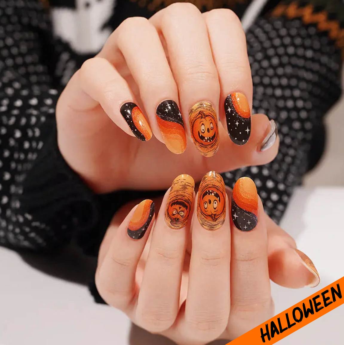 Magic Pumpkin | Stickers de Gel