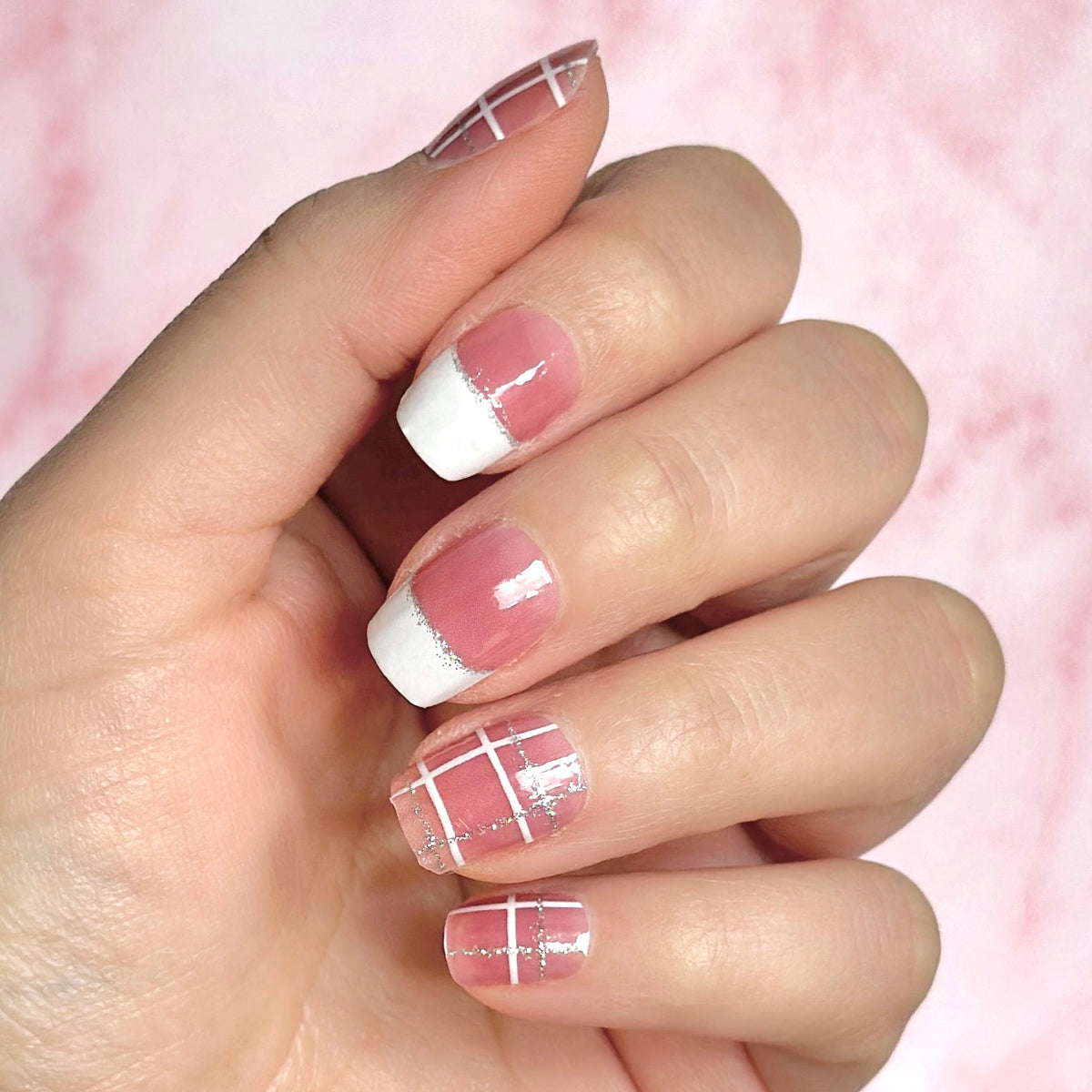 Francesa Rosa Nude | Stickers de Esmalte