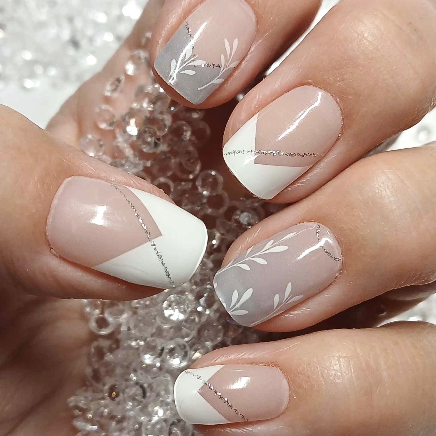 Chevron Blue | Stickers de Gel