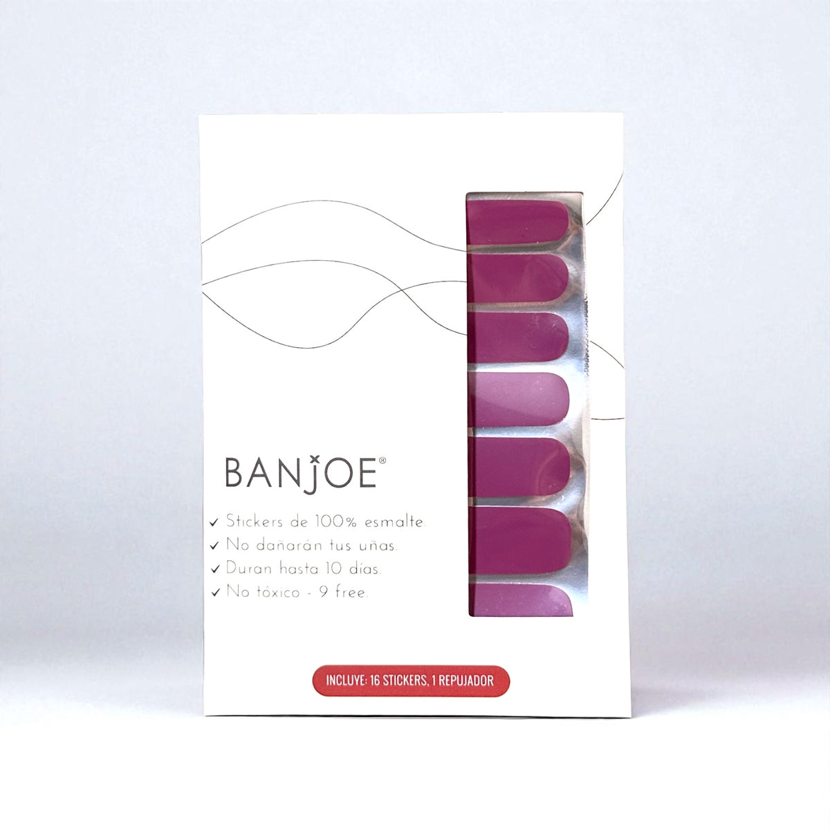 Rojo Uva | Stickers de Esmalte