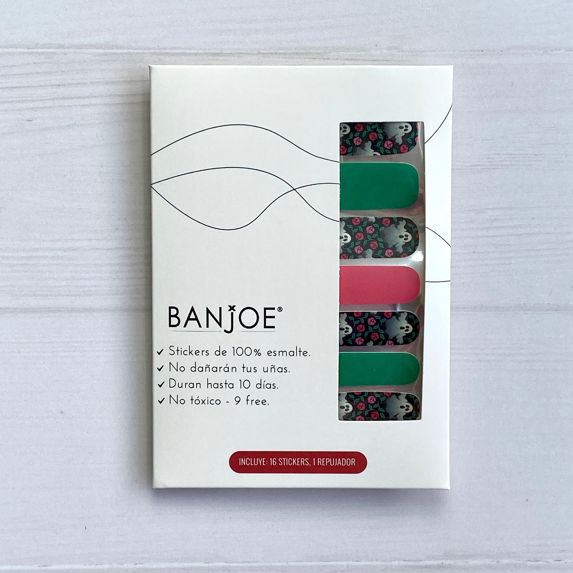 Fantasmas & Rosas | Stickers de Esmalte