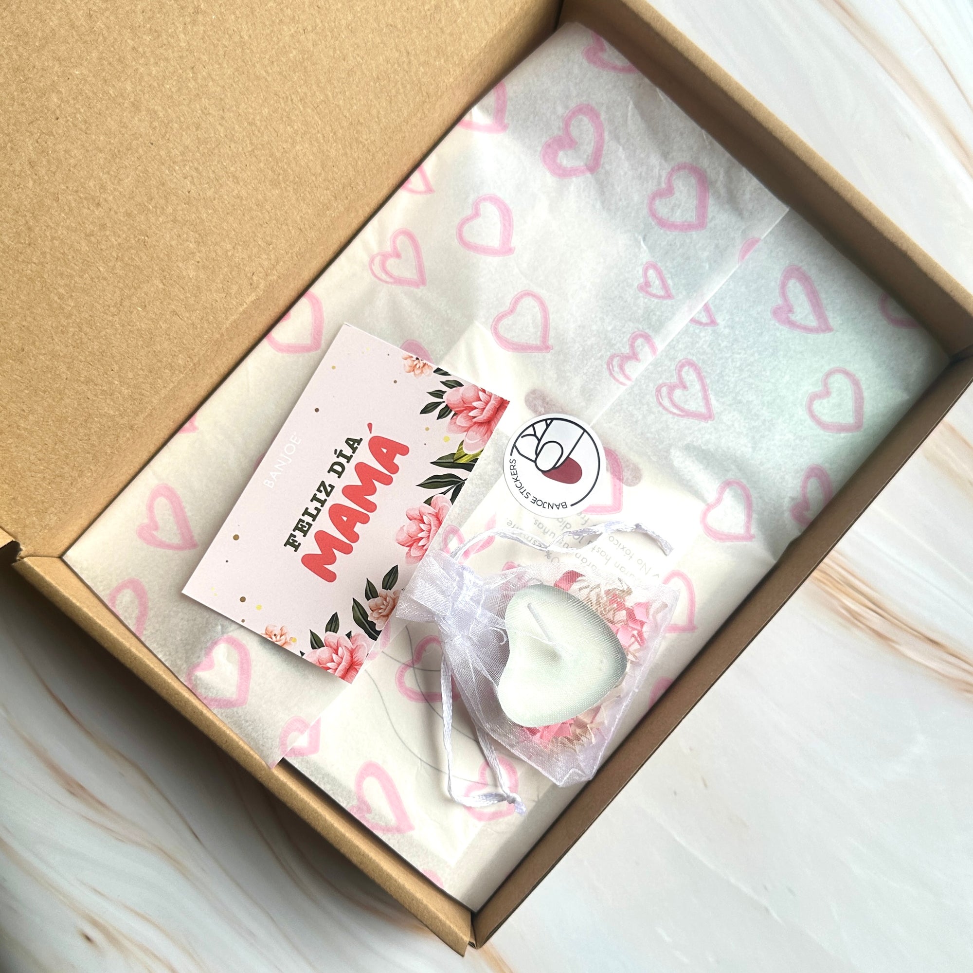 Tarjeta + Velita de soya 5 gr
