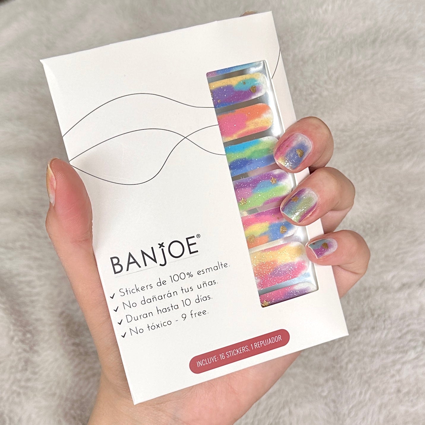 Glitter Sky | Stickers de Esmalte