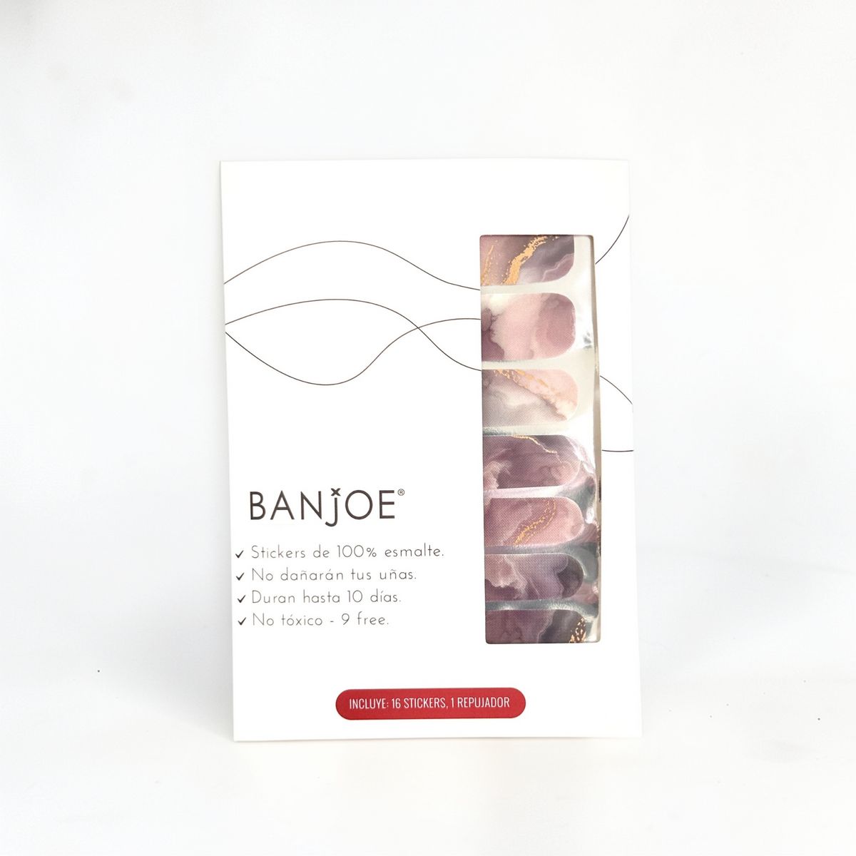 Rose Quartz | Stickers de Esmalte