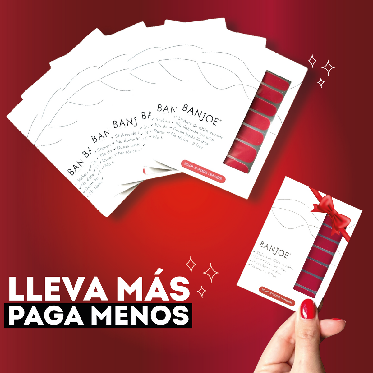 Pack Stickers de Esmalte - Lleva más y paga menos