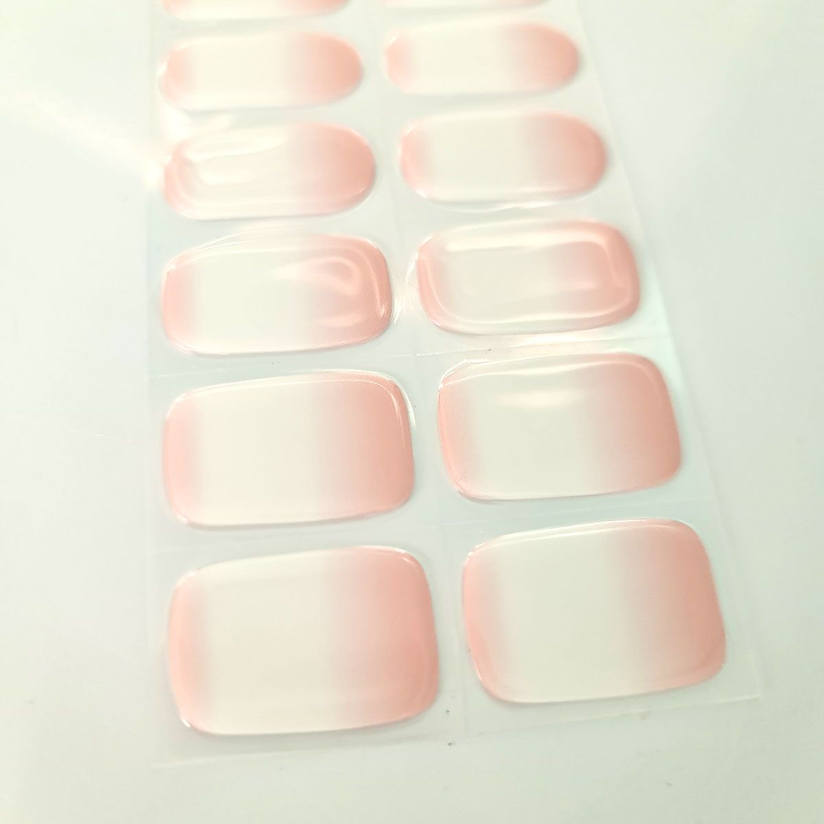 Rosa Degradé  | Stickers de Gel
