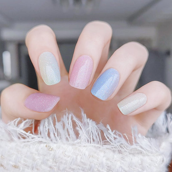 Pastel Rainbow | Stickers de Gel