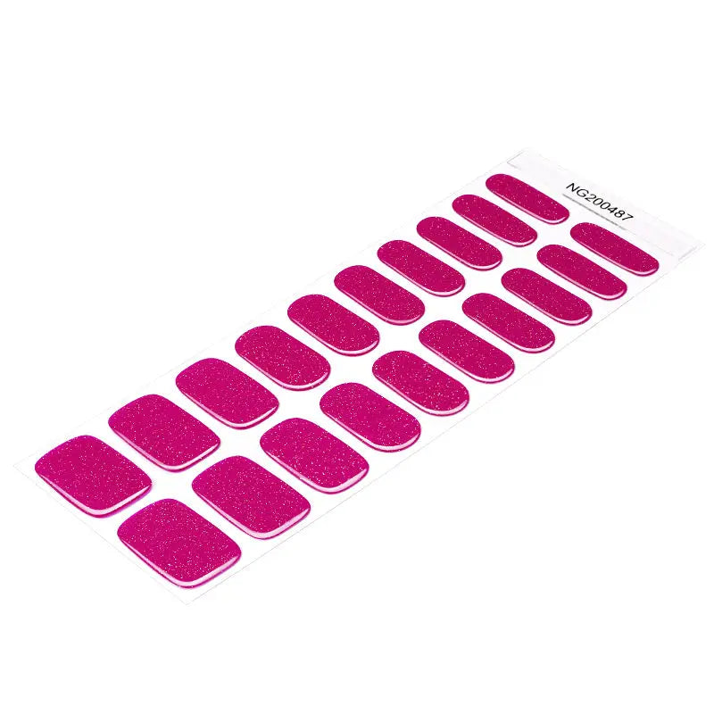 Cranberry Glitter | Stickers de Gel