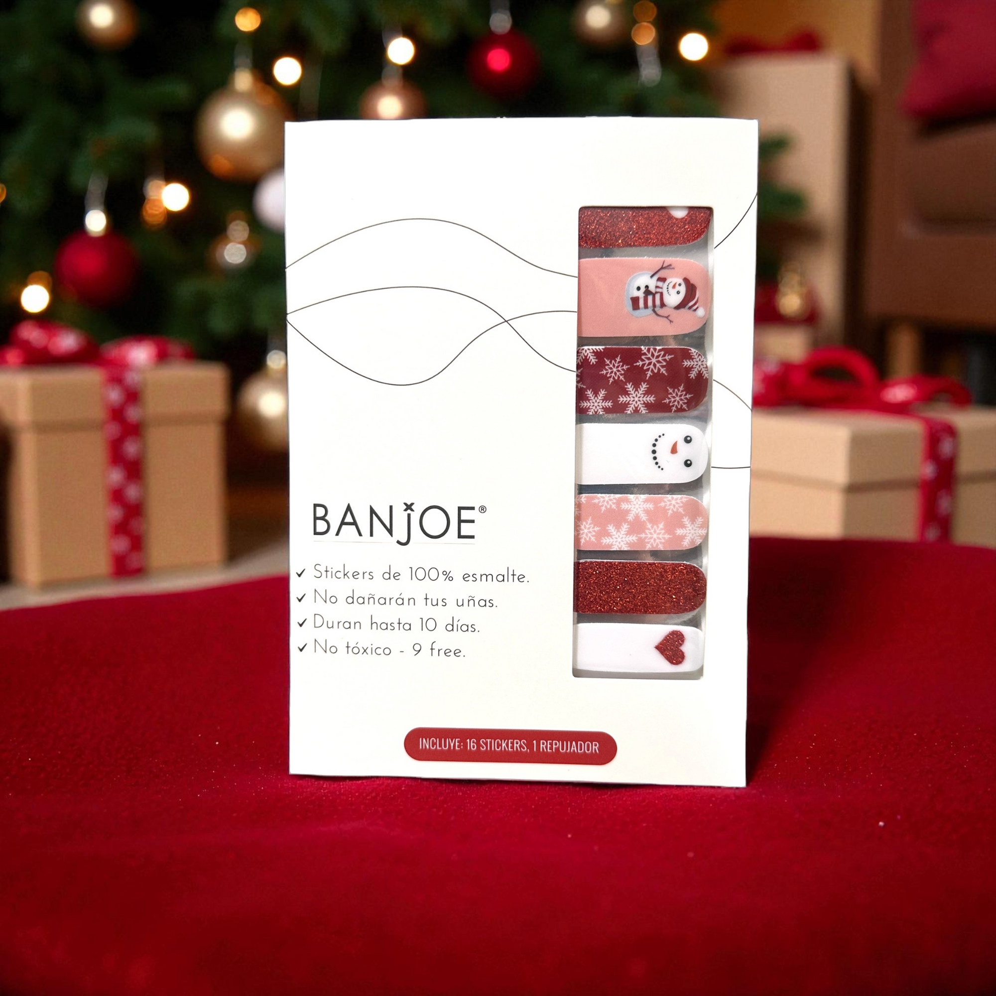 Frosty Rosa | Stickers de Esmalte