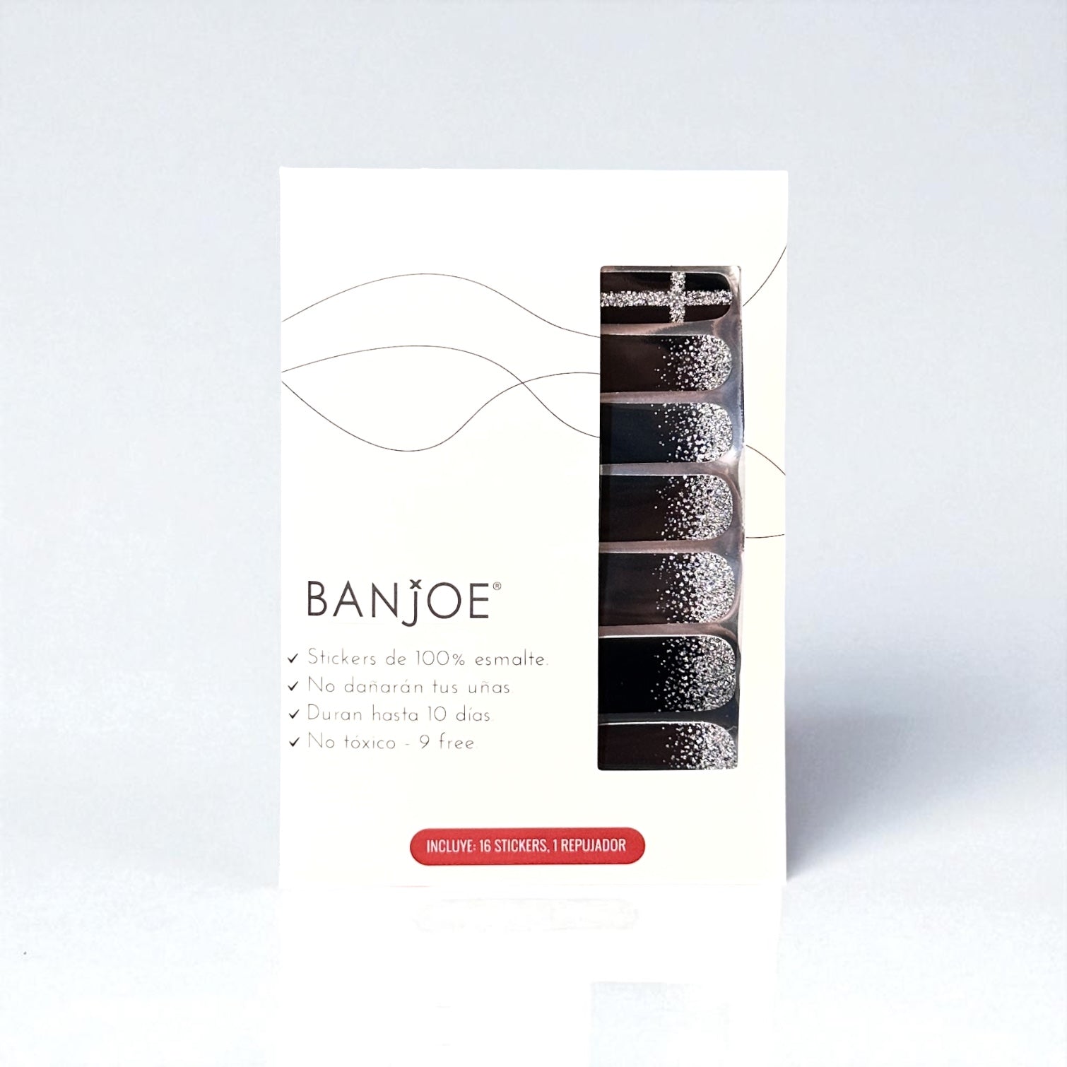 Silver Cross | Stickers de Esmalte