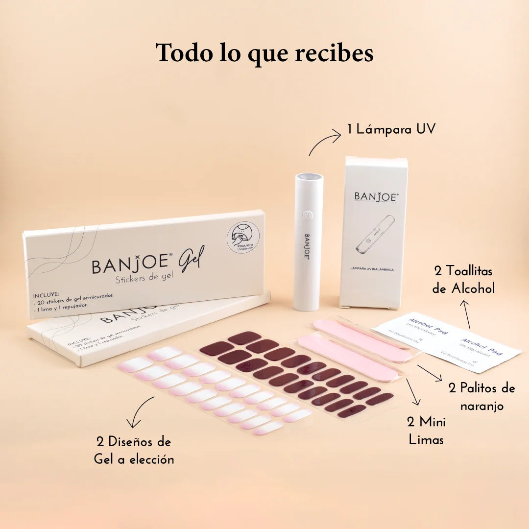 Kit de Ahorro Gel - Uñas de salon desde casa