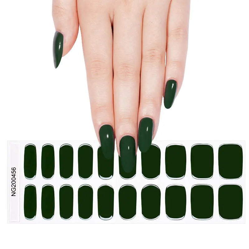 Verde Profundo | Stickers de Gel