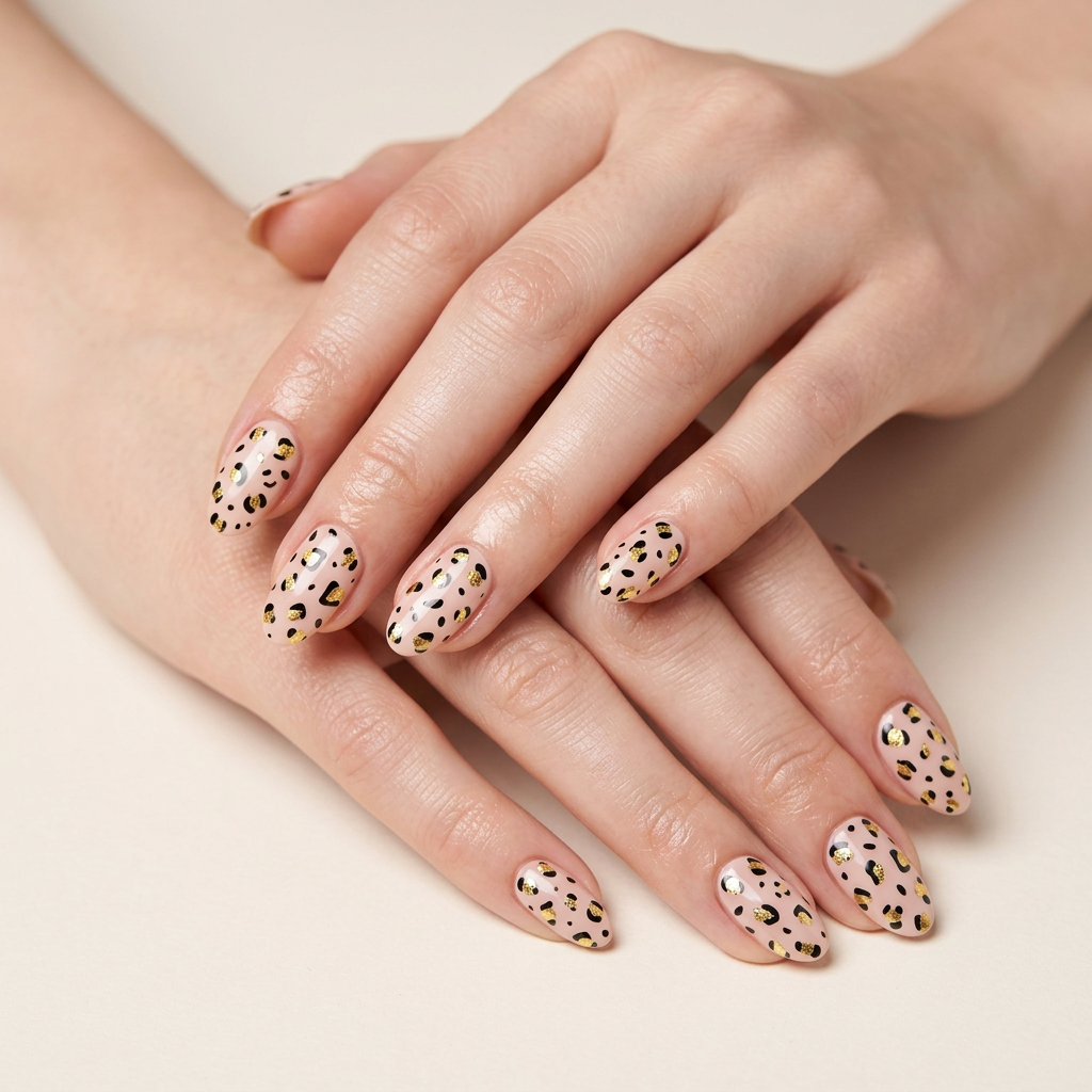 Animal Print Nude | Esmalte