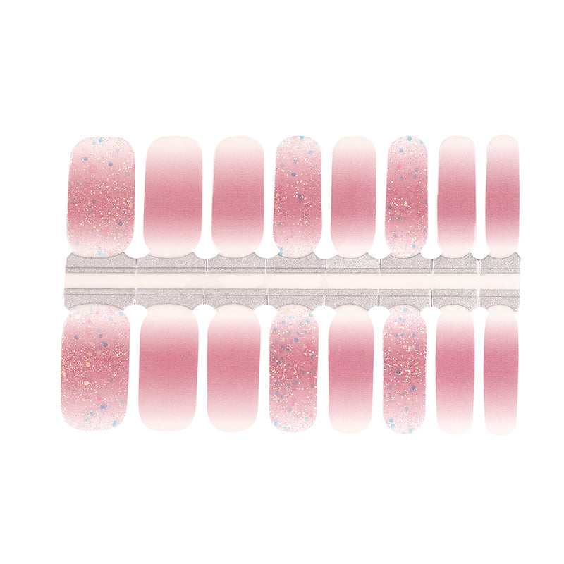Degradé Glitter | Stickers de Esmalte