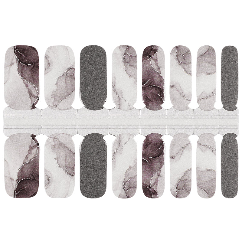 Dark Marble | Stickers de Esmalte