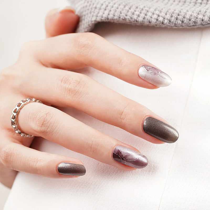 Dark Marble | Stickers de Esmalte