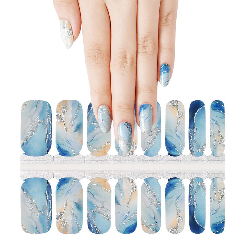 Cuarzo Celeste | Stickers de Esmalte