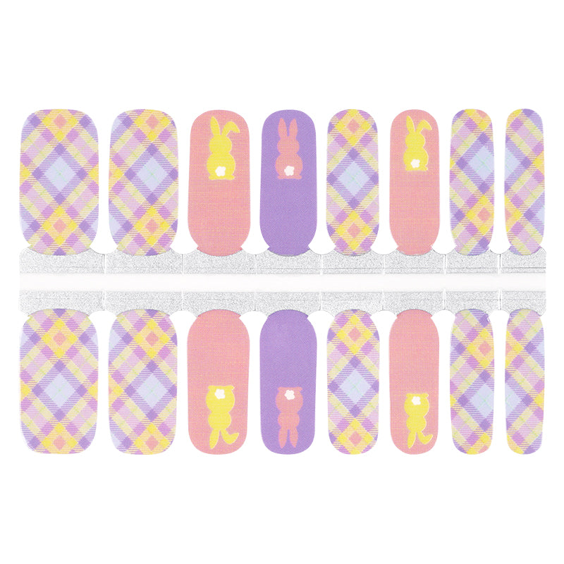 Bunny Pastel | Stickers de Esmalte