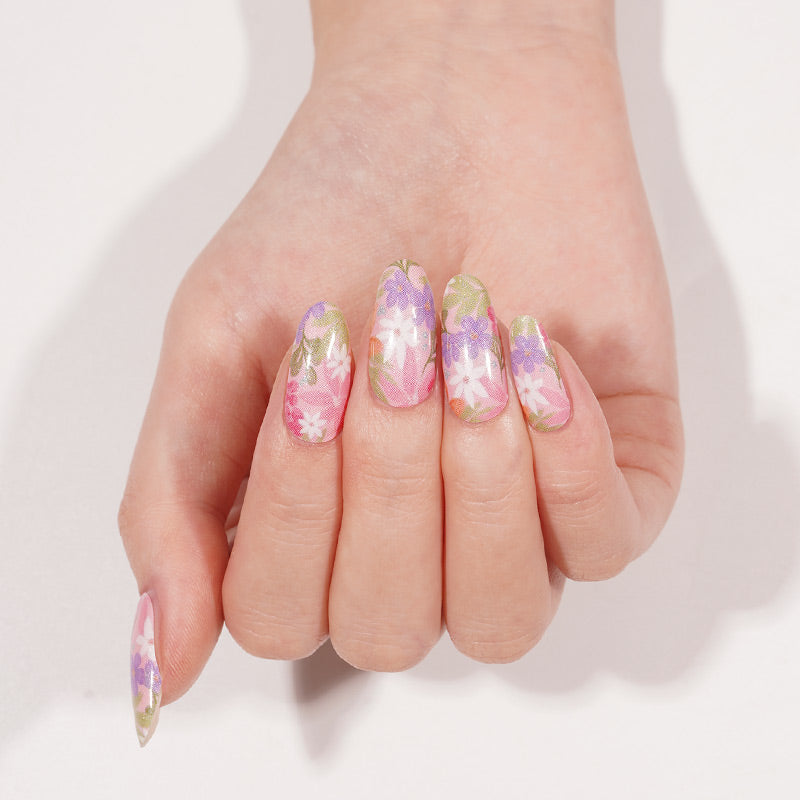 Pastel Garden | Stickers de Esmalte