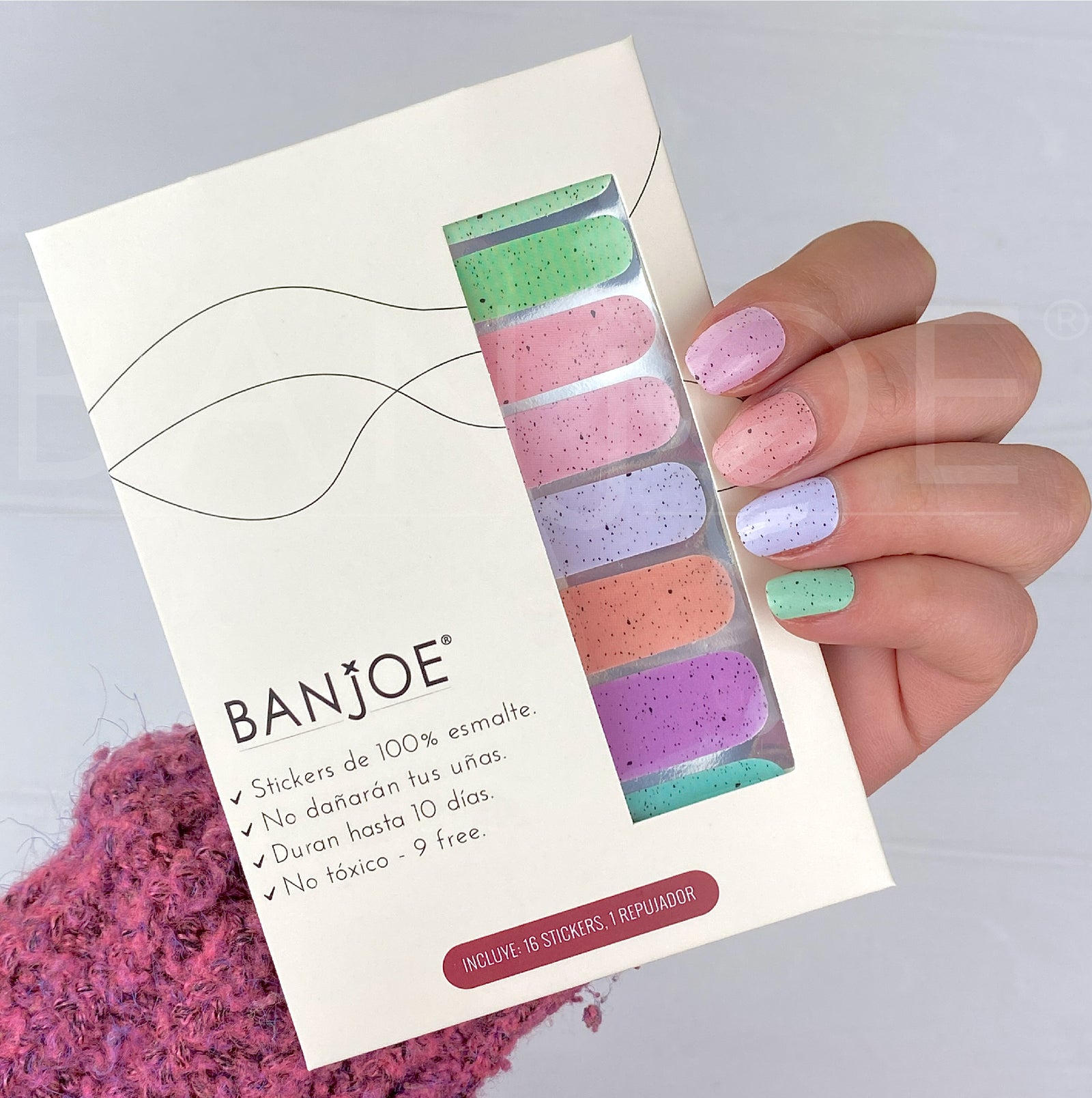 Sweet Candy | Stickers de Esmalte