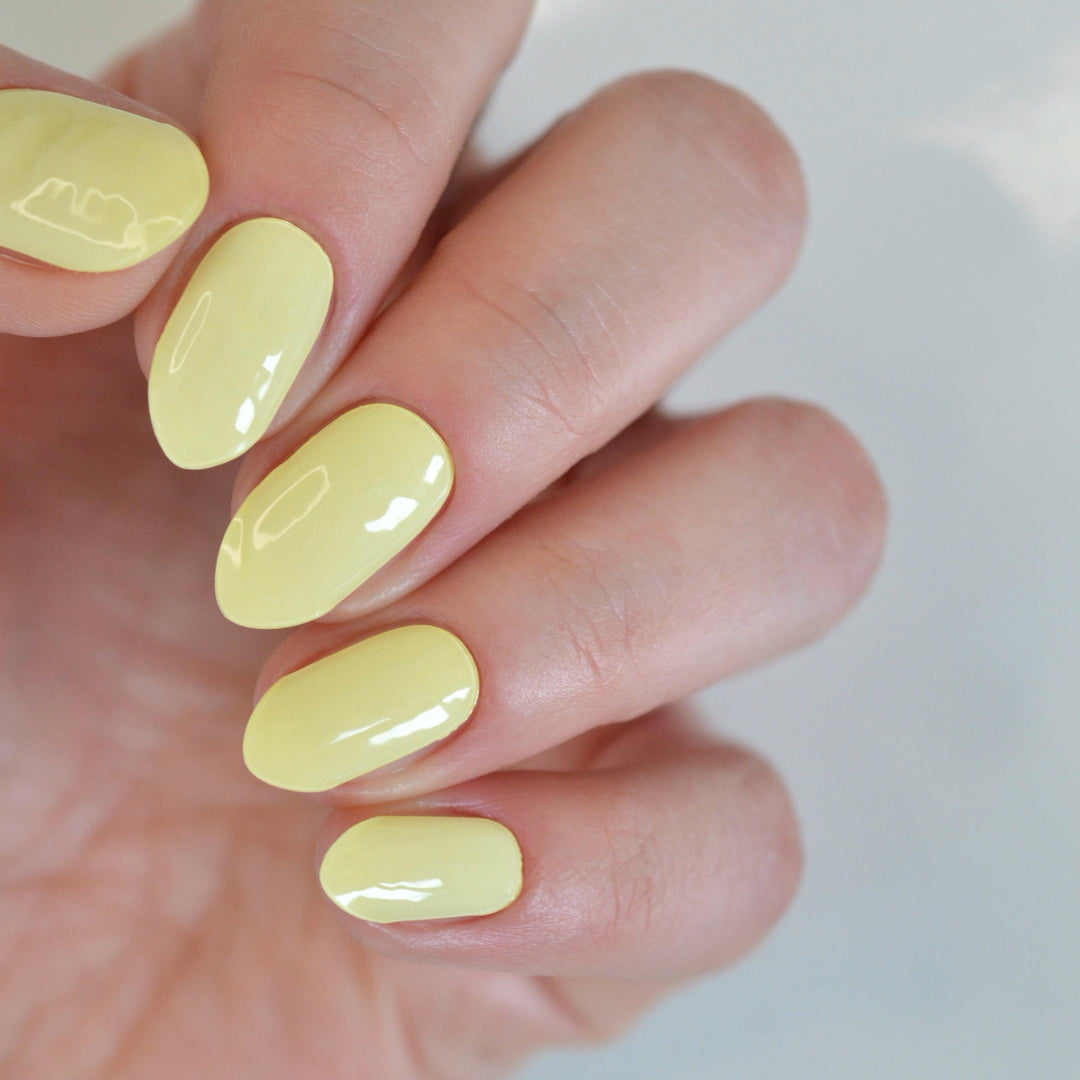 Amarillo Pastel | Stickers de Gel