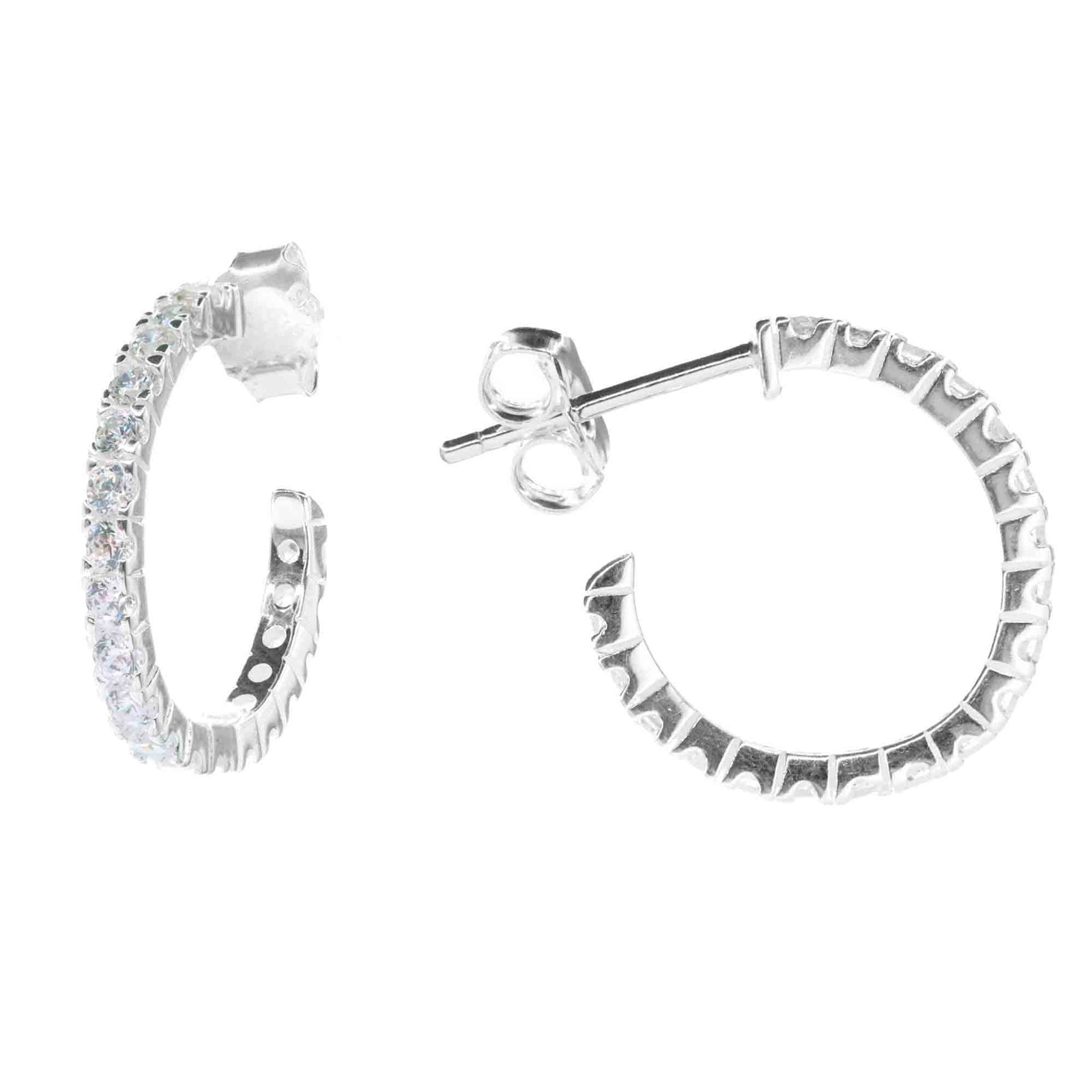 Argollas Grace Plata 18 mm