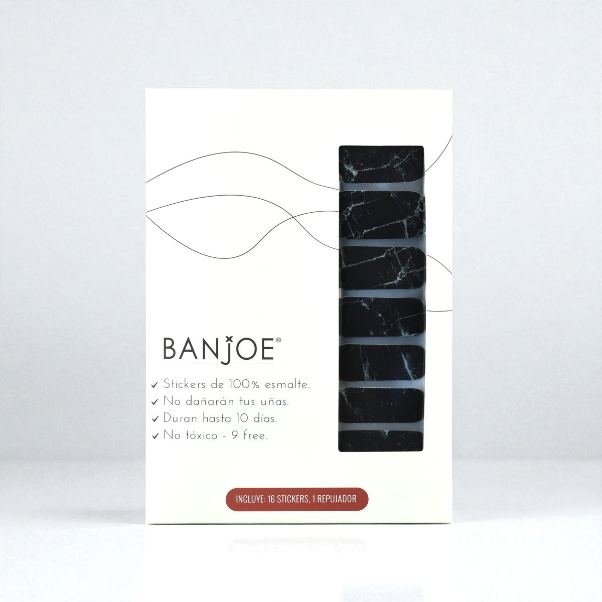 Black Mármol | Stickers de Esmalte