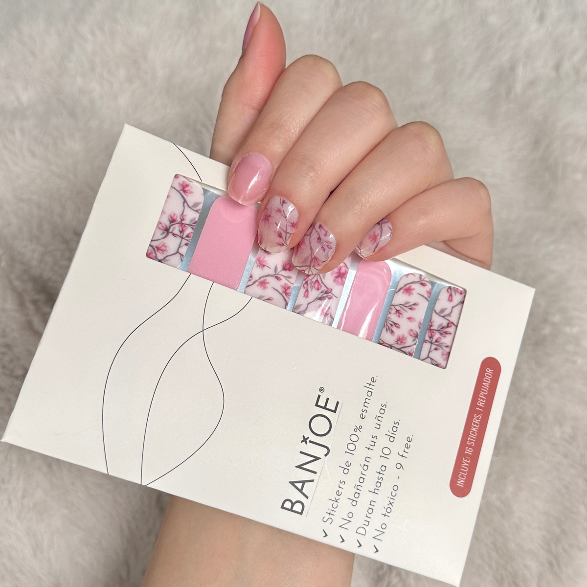 Flor de Cerezo | Stickers de Esmalte