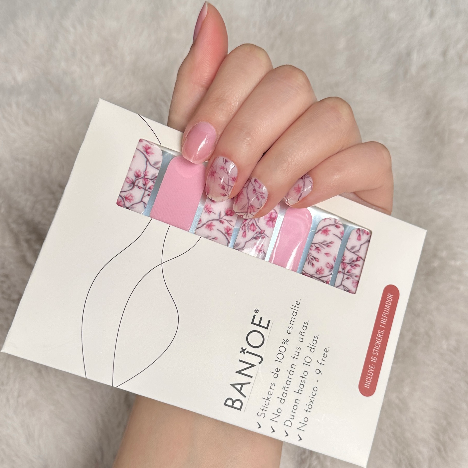 Flor de Cerezo | Stickers de Esmalte