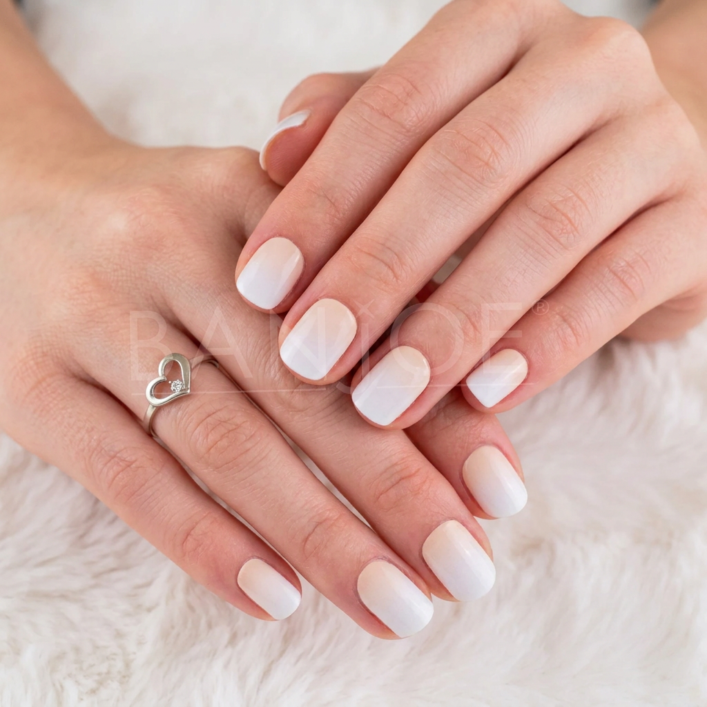 Degradado blanco nude| Stickers de Esmalte