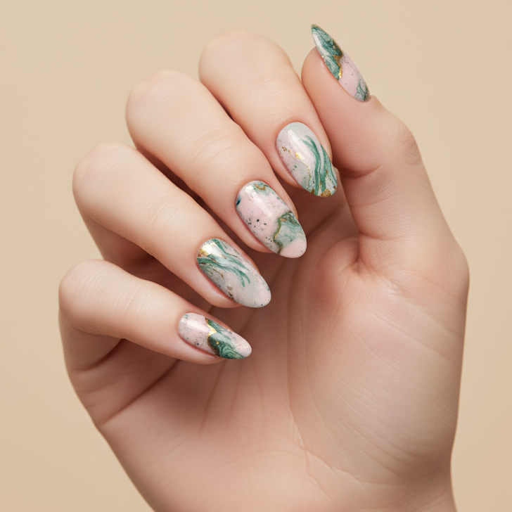 Dreamy Marble | Stickers de Esmalte