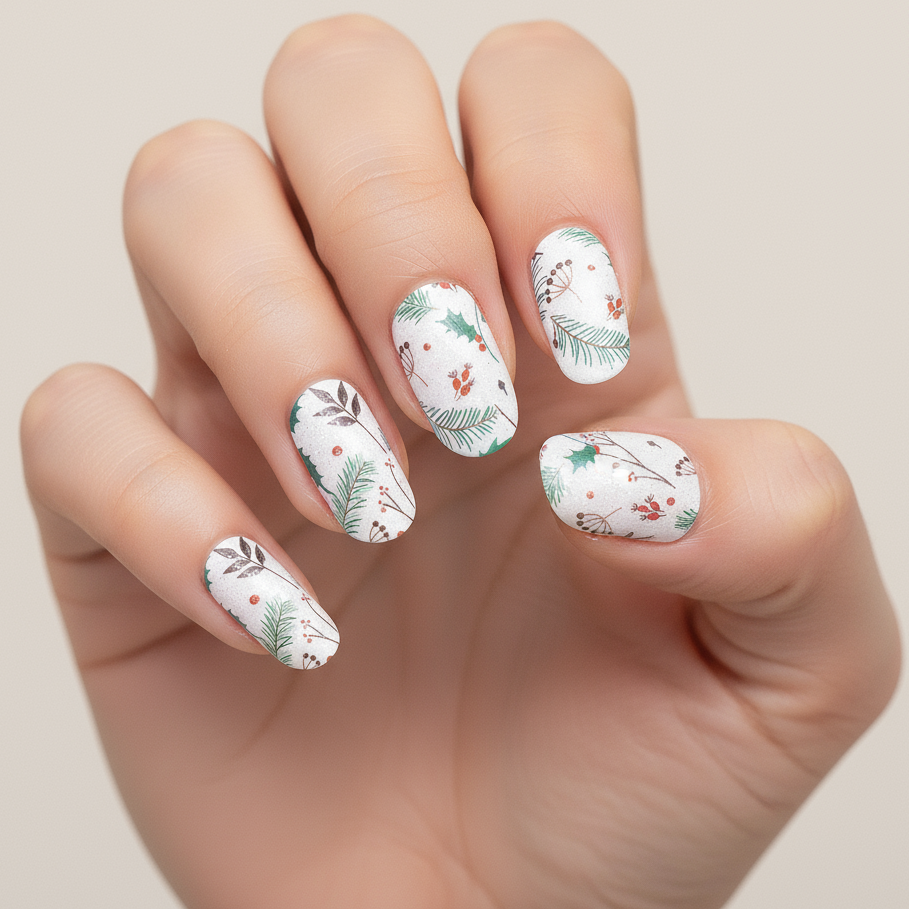 Blanca Navidad | Stickers de Esmalte