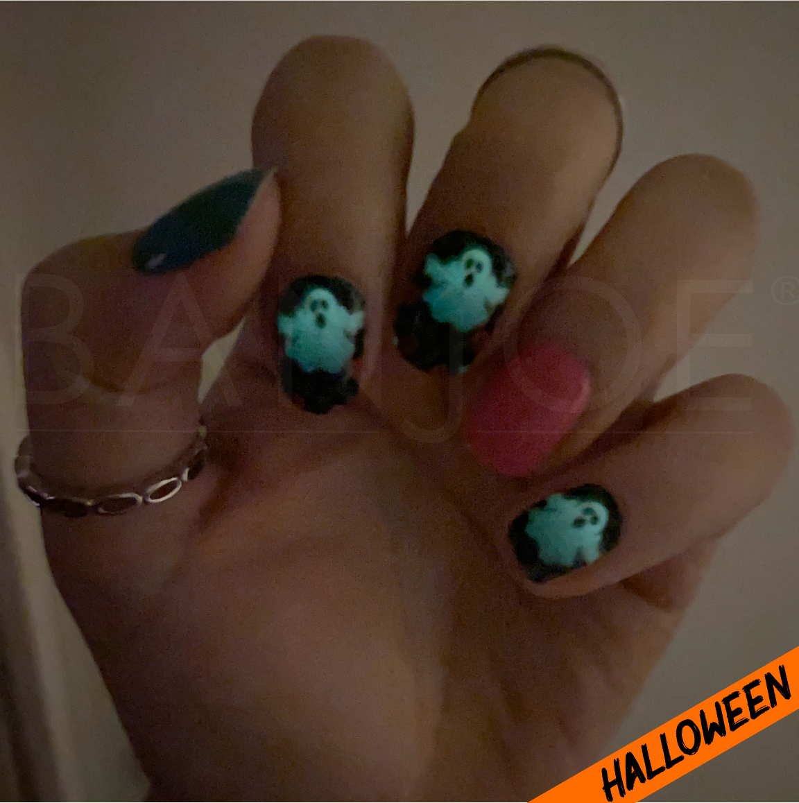 Fantasmas & Rosas | Stickers de Esmalte