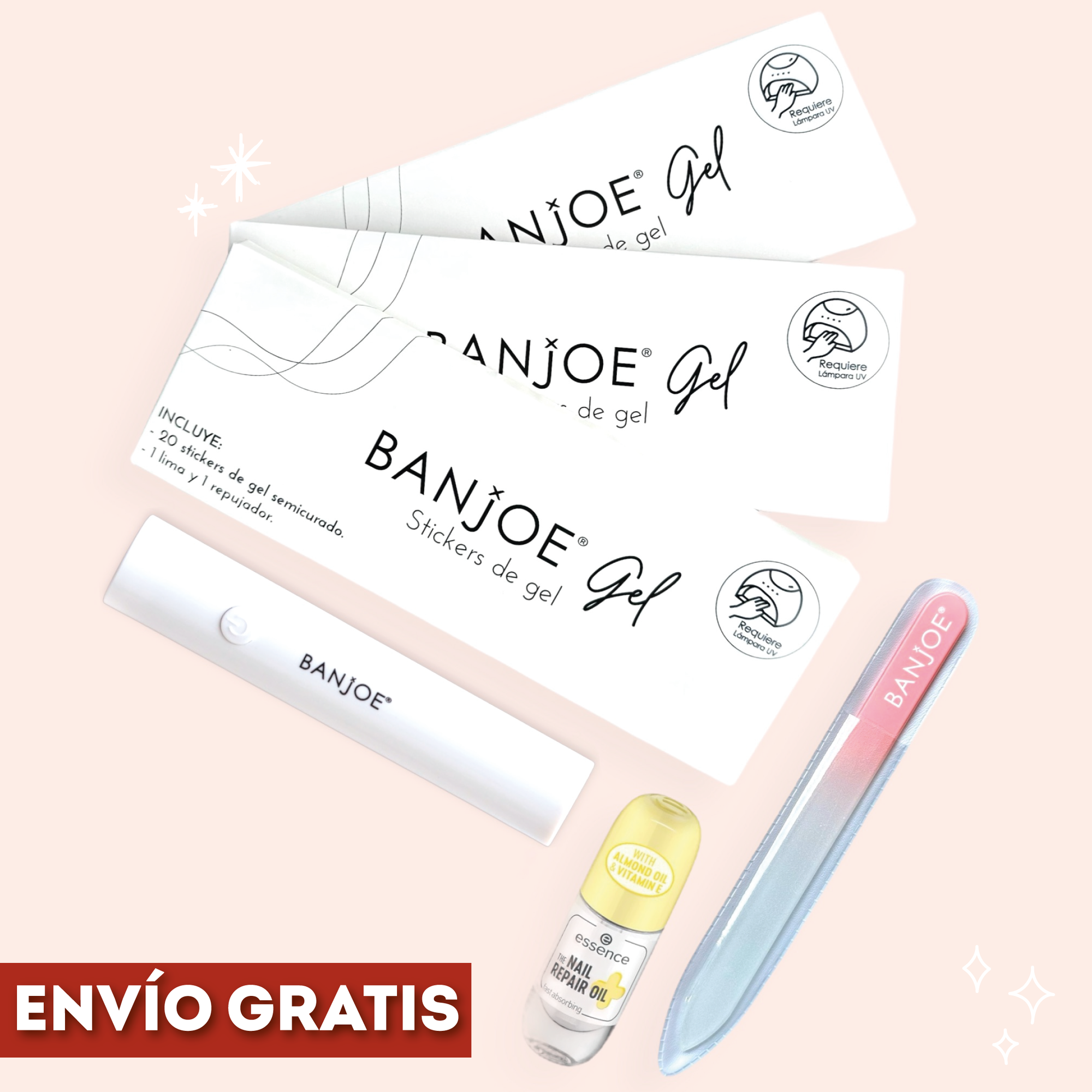 Kit Inicial - Uñas de Gel