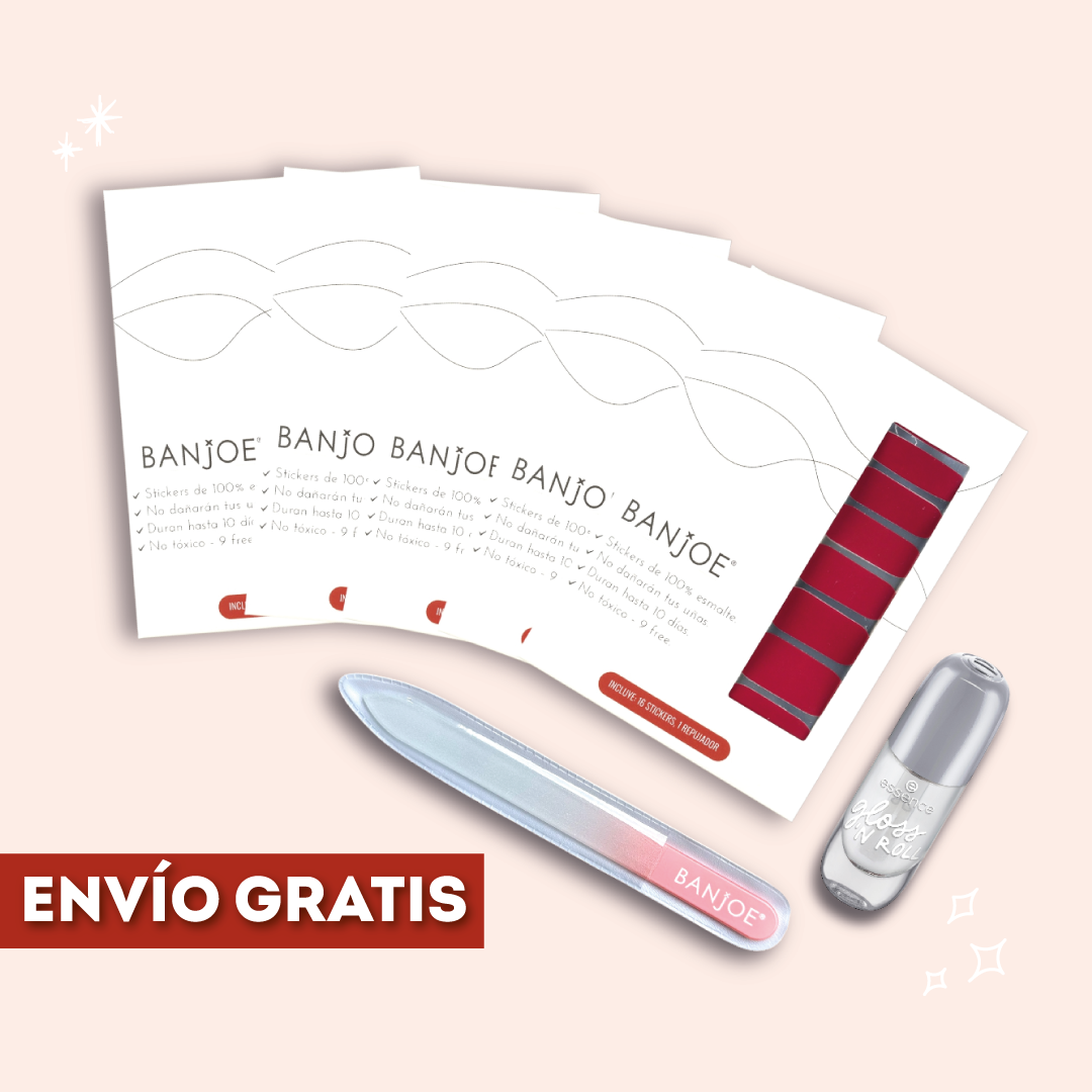 Kit de Stickers de Esmalte