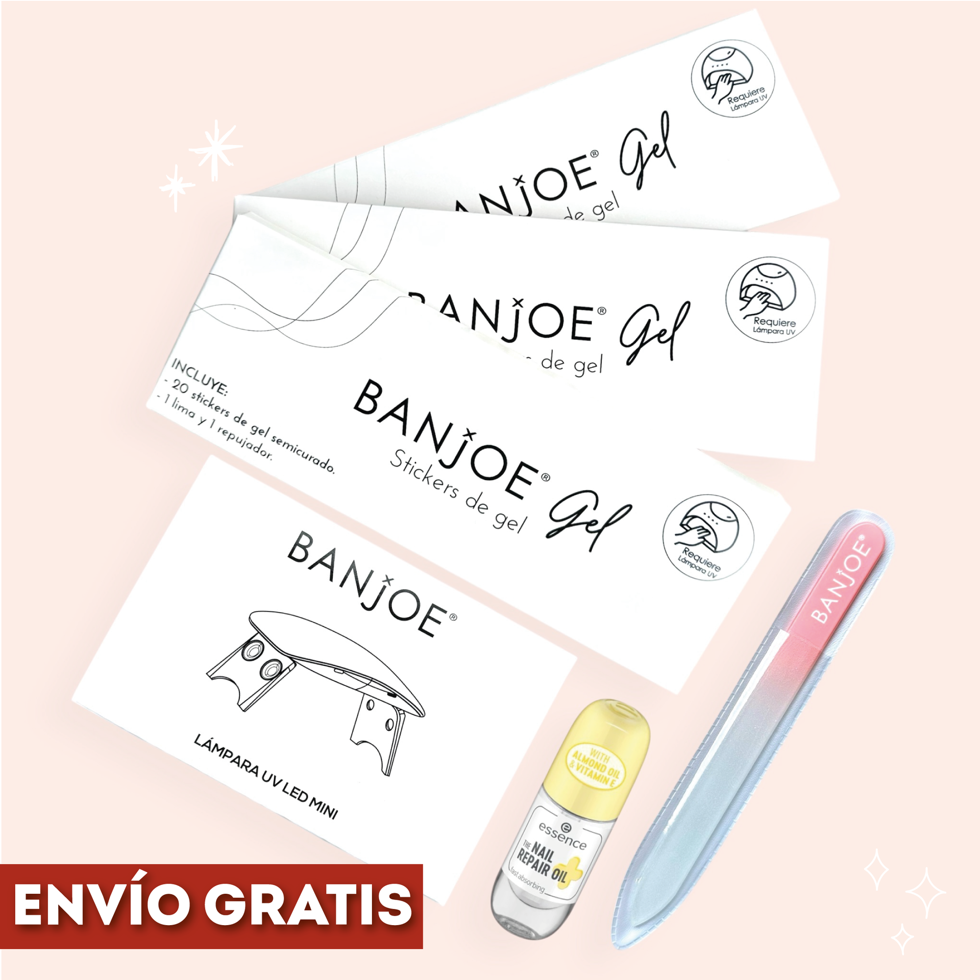 Kit Inicial - Uñas de Gel