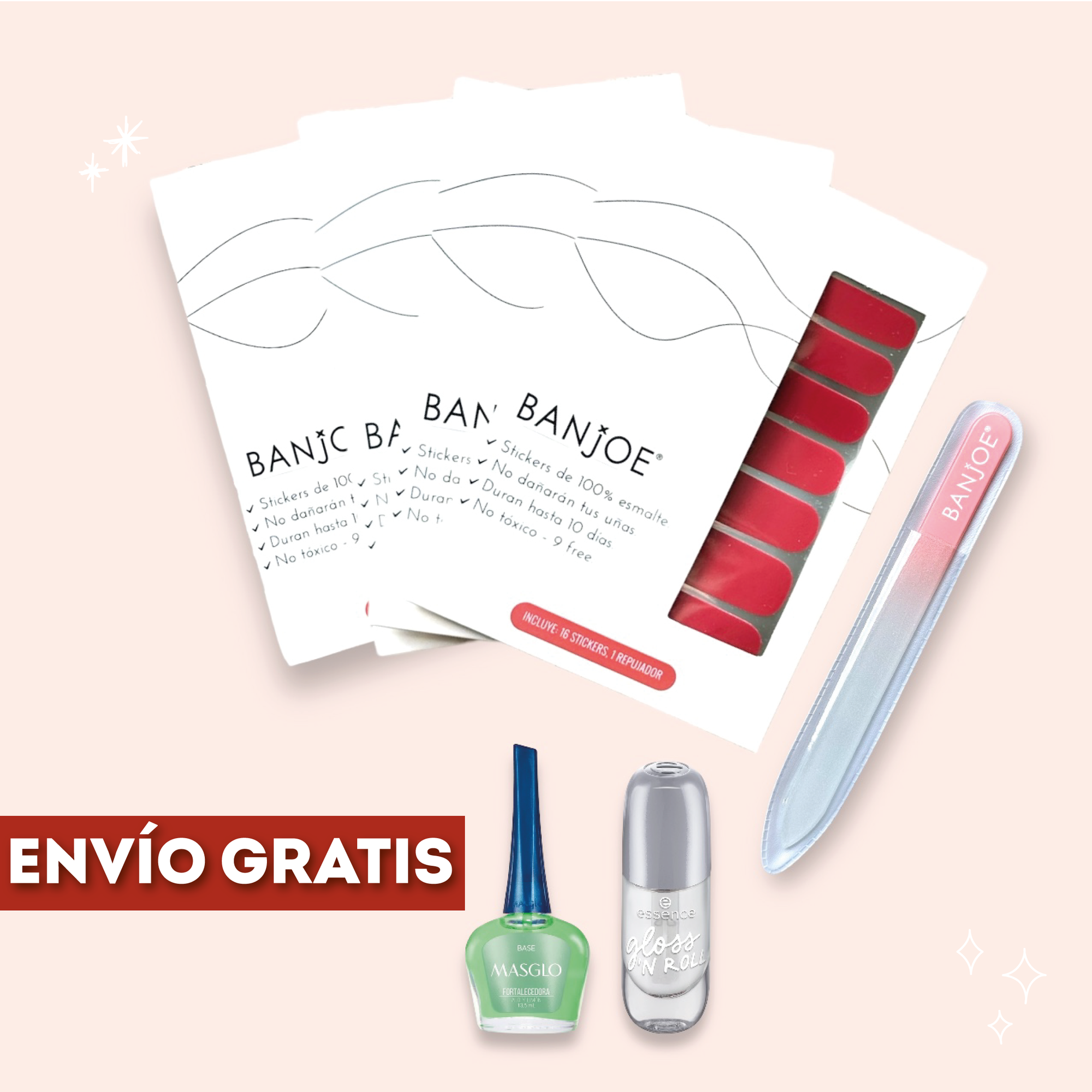 Kit Inicial - Stickers de esmalte