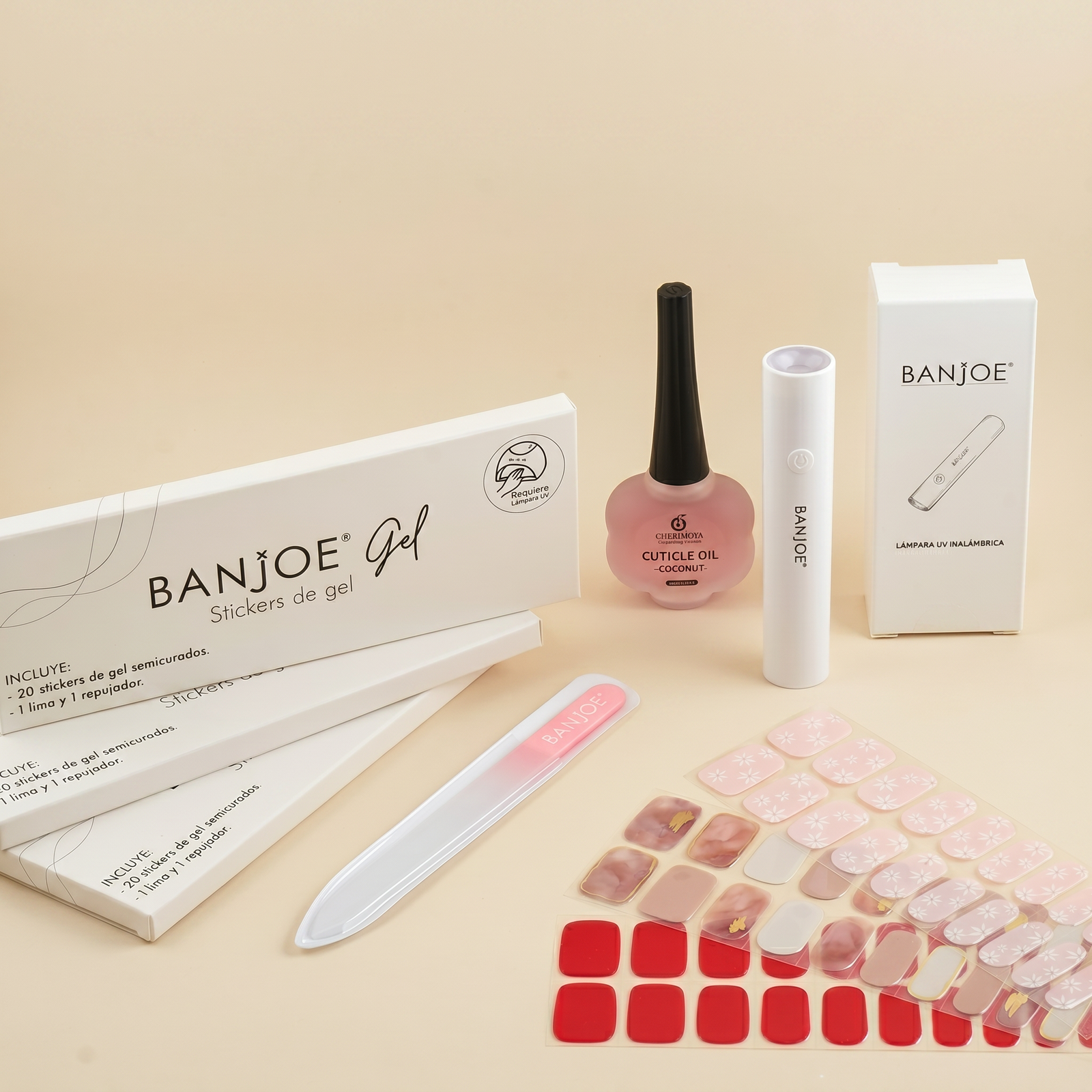 Kit Uñas Gel Banjoe® | Todo lo que Necesitas