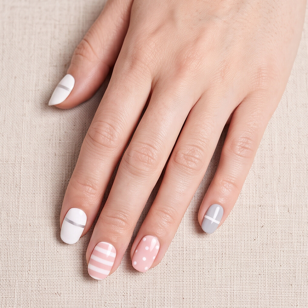 Pink & Grey Sweet | Esmalte